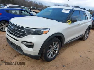 2022 Ford Explorer XLT with VIN 1FMSK7DH1NGA36608, listed as a IAAI auction lot 41683244 with 72,662 mi miles. Bid and sale history available at carsss.com. Image 2.