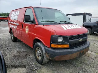 2010 Chevrolet Express Cargo with VIN 1GCZGFBA4A1136638, listed as a Copart auction lot 62981635 with 171,436 mi miles and Clean title. Bid and sale history available at DreamBid. Image 4.