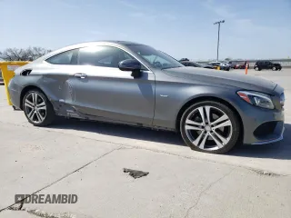 2017 Mercedes-Benz C 300 with VIN WDDWJ4KB6HF346999, listed as a Copart auction lot 50258965 with 105,242 mi miles and Salvage Title. Bid and sale history available at DreamBid. Image 4.
