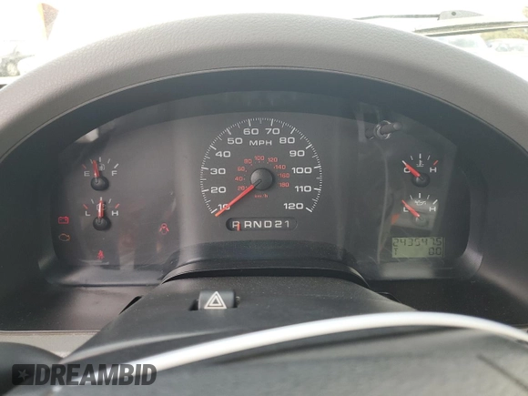 2008 Ford F-150 XL with VIN 1FTRF12218KE97098, listed as a Copart auction lot 50596535 with 243,547 mi miles and Clean Title. Bid and sale history available at carsss.com. Image 9.
