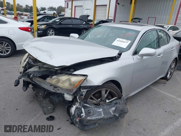 2010 Lexus IS 250 with VIN JTHBF5C27A5113691, listed as a IAAI auction lot 42441677 with Not provided miles and . Bid and sale history available at DreamBid. Image 2.