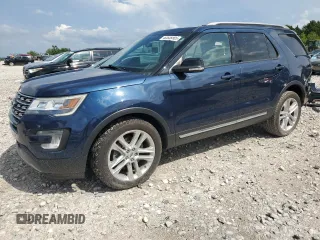 2017 Ford Explorer XLT z VIN 1FM5K8D81HGD02295, wystawiony jako Copart lot #62638805 z przebiegiem 83 614 mil mil oraz Czysty tytuł • Clean title. Historia ofert i sprzedaży dostępna na DreamBid. Obrazek 1.