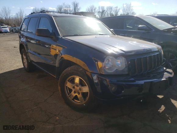 2006 Jeep Grand Cherokee Laredo with VIN 1J4GS48K76C155636, listed as a Copart auction lot 50381865 with 169,004 mi miles and Salvage Title. Bid and sale history available at carsss.com. Image 4.