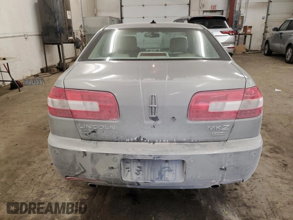 2008 Lincoln MKZ with VIN 3LNHM28TX8R655159, listed as a Copart auction lot 41790555 with 184,714 mi miles and Salvage Title. Bid and sale history available at DreamBid. Image 6.