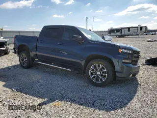2021 Chevrolet Silverado 1500 RST with VIN 3GCUYEEDXMG236644, listed as a Copart auction lot 48312215 with 41,399 mi miles and Salvage Title. Bid and sale history available at carsss.com. Image 4.