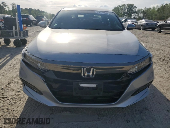 2019 Honda Accord Sport with VIN 1HGCV1F34KA007067, listed as a Copart auction lot 53864485 with 158,644 mi miles and Salvage Title. Bid and sale history available at DreamBid. Image 5.