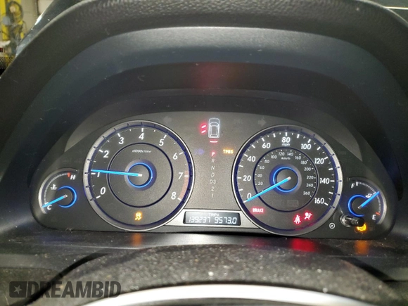 2012 Honda Crosstour EX-L with VIN 5J6TF2H56CL001397, listed as a Copart auction lot 52604954 with 139,237 mi miles and Salvage Title. Bid and sale history available at carsss.com. Image 9.