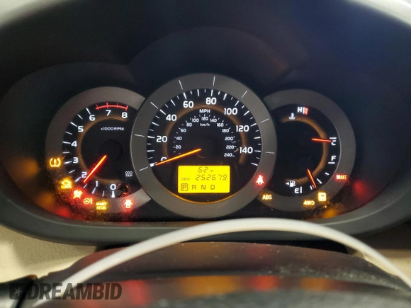 2010 Toyota RAV4 Ltd with VIN 2T3DK4DVXAW034954, listed as a Copart auction lot 53156525 with 252,679 mi miles and Clean Title. Bid and sale history available at carsss.com. Image 9.
