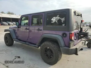2018 Jeep Wrangler JK Unlimited Sport S with VIN 1C4BJWDG7JL907716, listed as a Copart auction lot 82162494 with 64,279 mi miles and Salvage Title. Bid and sale history available at carsss.com. Image 2.