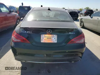 2018 Mercedes-Benz CLA 250 with VIN WDDSJ4GB5JN541978, listed as a Copart auction lot 71281573 with 47,595 mi miles and . Bid and sale history available at DreamBid. Image 6.