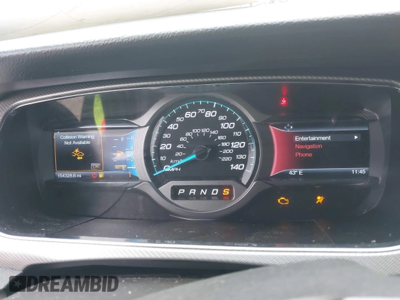 2014 Ford Taurus SHO with VIN 1FAHP2KT0EG171336, listed as a IAAI auction lot 41566688 with 154,328 mi miles. Bid and sale history available at carsss.com. Image 7.