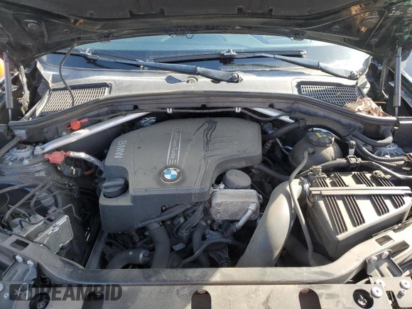 2016 BMW X3 xDrive28i with VIN 5UXWX9C5XG0D86701, listed as a Copart auction lot 51697295 with 84,310 mi miles and Salvage Title. Bid and sale history available at DreamBid. Image 12.