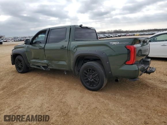 2023 Toyota Tundra 2WD SR5 with VIN 5TFLA5AB6PX022058, listed as a Copart auction lot 45399385 with 43,424 mi miles and Salvage Title. Bid and sale history available at carsss.com. Image 2.