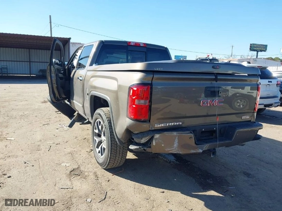 2015 GMC Sierra 1500 SLT with VIN 3GTU2VEC3FG122514, listed as a IAAI auction lot 41465913 with 96,378 mi miles. Bid and sale history available at carsss.com. Image 3.
