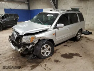 2006 Honda Pilot EX-L with RES with VIN 2HKYF18636H507440, listed as a Copart auction lot 47067815 with 0 mi miles and Salvage Title. Bid and sale history available at carsss.com. Image 1.