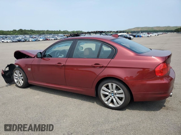 2011 BMW 3 Series 335i xDrive with VIN WBAPL5G5XBNN49356, listed as a Copart auction lot 60709805 with Not provided miles and Salvage title. Bid and sale history available at DreamBid. Image 2.
