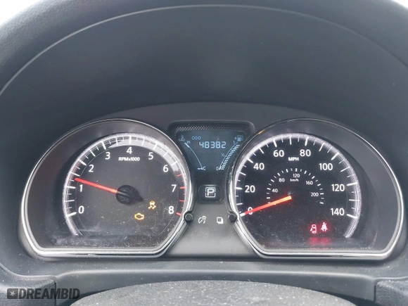 2019 Nissan Versa Sedan SV with VIN 3N1CN7AP2KL810791, listed as a IAAI auction lot 41324407 with 48,382 mi miles. Bid and sale history available at carsss.com. Image 7.