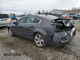2012 Acura TL Tech Auto with VIN 19UUA9F58CA002553, listed as a Copart auction lot 46411715 with 134,007 mi miles and Salvage Title. Bid and sale history available at carsss.com. Image 2.