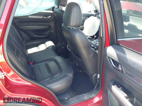 2018 Mazda CX-5 Grand Touring with VIN JM3KFADM0J0377091, listed as a IAAI auction lot 41677544 with 91,758 mi miles. Bid and sale history available at carsss.com. Image 8.