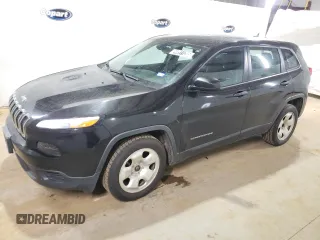 2016 Jeep Cherokee Sport with VIN 1C4PJLAB2GW149322, listed as a Copart auction lot 48911205 with 230,478 mi miles and Clean Title. Bid and sale history available at carsss.com. Image 1.