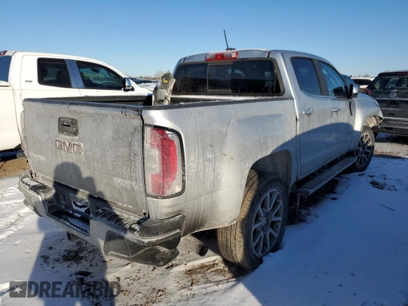 2017 GMC Canyon 4WD Denali with VIN 1GTP6EE19H1187479, listed as a Copart auction lot 42033875 with 171,357 mi miles and Salvage Title. Bid and sale history available at carsss.com. Image 3.