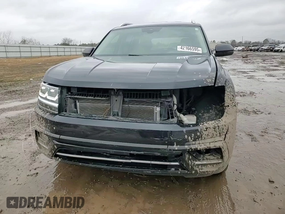 2018 Volkswagen Atlas SE with VIN 1V2FR2CA2JC570337, listed as a Copart auction lot 42166595 with 55,997 mi miles and Salvage title. Bid and sale history available at DreamBid. Image 12.