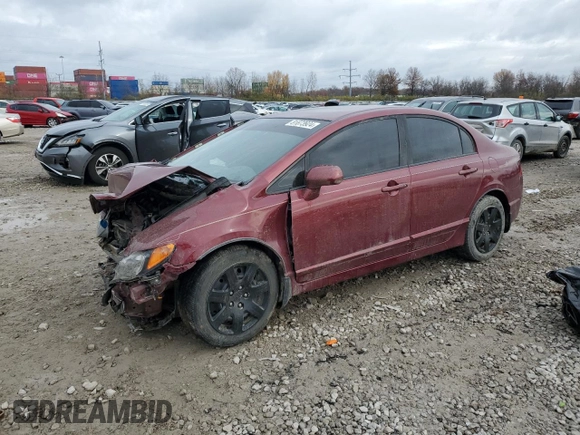 2011 Honda Civic LX with VIN 19XFA1F56BE005634, listed as a Copart auction lot 81873924 with Not Provided miles and Salvage Title. Bid and sale history available at DreamBid. Image 1.