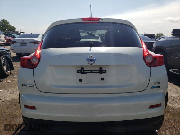 2012 Nissan Juke SV with VIN JN8AF5MR6CT100975, listed as a Copart auction lot 62304034 with 0 mi miles and Non Repairable. Bid and sale history available at carsss.com. Image 6.