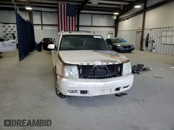 2004 Cadillac Escalade z VIN 1GYEK63N94R252528, wystawiony jako Copart lot #54253175 z przebiegiem Nie podano mil oraz Szkoda całkowita • Salvage title. Historia ofert i sprzedaży dostępna na DreamBid. Obrazek 14.