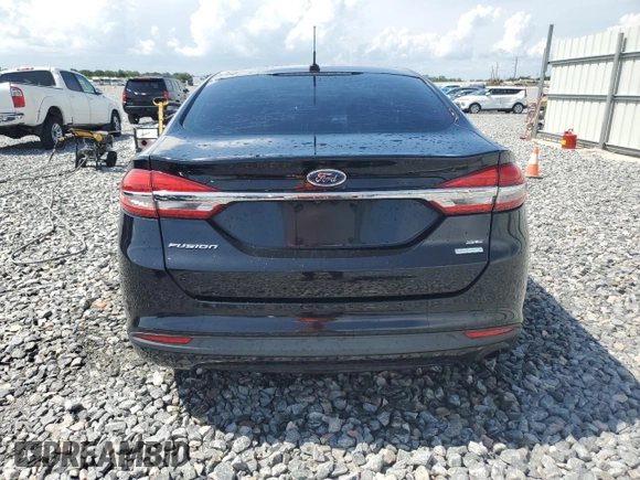2017 Ford Fusion SE with VIN 3FA6P0HDXHR137932, listed as a Copart auction lot 58956805 with Not provided miles and Salvage title. Bid and sale history available at DreamBid. Image 6.