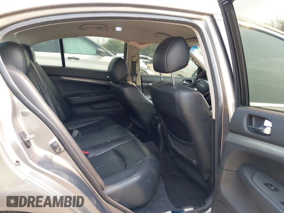 2010 Infiniti G37 x z VIN JN1CV6AR8AM455125, wystawiony jako IAAI lot #42395638 z przebiegiem 187 336 mil mil oraz . Historia ofert i sprzedaży dostępna na DreamBid. Obrazek 8.