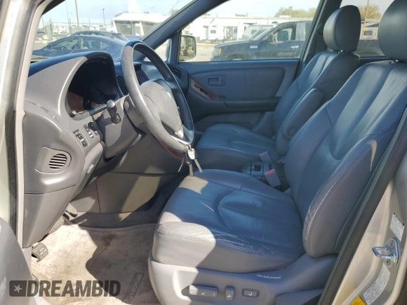1999 Lexus RX 300 Luxury SUV with VIN JT6HF10U9X0051492, listed as a Copart auction lot 76343284 with 124,154 mi miles and Clean Title. Bid and sale history available at carsss.com. Image 7.