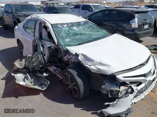2018 Toyota Camry LE with VIN JTNB11HK9J3020406, listed as a IAAI auction lot 41725844 with 1 mi miles. Bid and sale history available at carsss.com. Image 6.