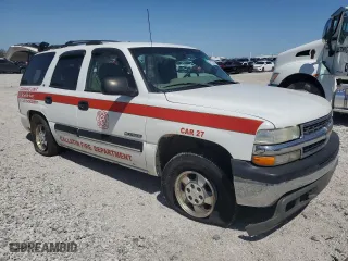 2001 Chevrolet Tahoe LS with VIN 1GNEK13TX1J213584, listed as a Copart auction lot 52725075 with 177,846 mi miles and Salvage Title. Bid and sale history available at carsss.com. Image 4.