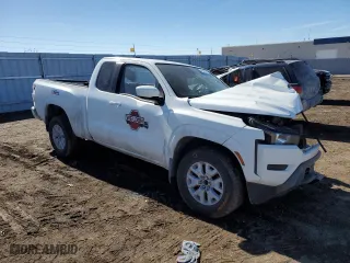2023 Nissan Frontier S with VIN 1N6ED1CL5PN648644, listed as a Copart auction lot 46449485 with 64,111 mi miles and Salvage Title. Bid and sale history available at carsss.com. Image 4.
