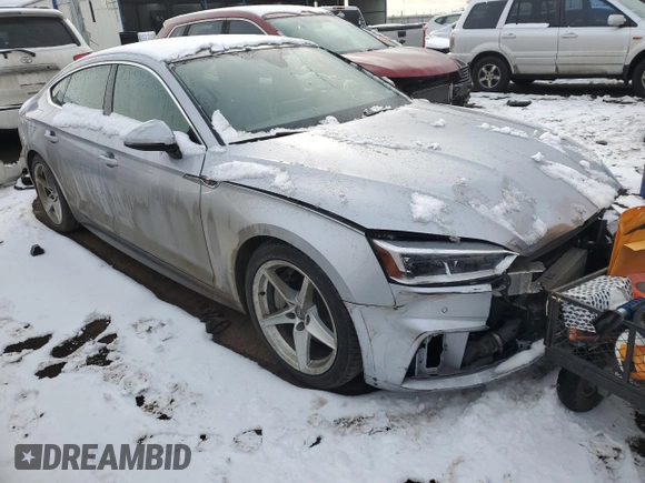 2018 Audi A5 Sportback Premium Plus with VIN WAUENCF52JA135775, listed as a Copart auction lot 40268524 with 48,416 mi miles. Bid and sale history available at carsss.com. Image 4.
