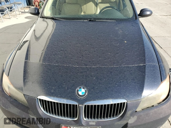 2007 BMW 3 Series 328xi with VIN WBAVC73527KP31960, listed as a Copart auction lot 59312445 with Not provided miles and Clean title. Bid and sale history available at DreamBid. Image 11.
