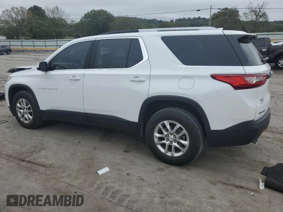 2018 Chevrolet Traverse LT Cloth with VIN 1GNERGKW9JJ277013, listed as a Copart auction lot 73587314 with 97,773 mi miles and Salvage Title. Bid and sale history available at carsss.com. Image 2.