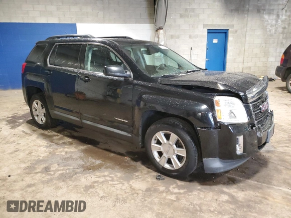 2013 GMC Terrain SLT with VIN 2GKFLVEK2D6246378, listed as a Copart auction lot 56711495 with 144,359 mi miles and Salvage title. Bid and sale history available at DreamBid. Image 4.
