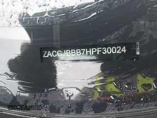 2017 Jeep Renegade Latitude z VIN ZACCJBBB7HPF30024, wystawiony jako IAAI lot #42176035 z przebiegiem 78 928 mil mil oraz . Historia ofert i sprzedaży dostępna na DreamBid. Obrazek 9.
