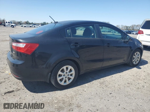 2015 Kia Rio EX with VIN KNADN4A37F6465977, listed as a Copart auction lot 51429205 with 118,510 mi miles and Salvage Title. Bid and sale history available at carsss.com. Image 3.