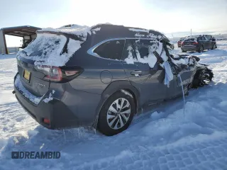 2025 Subaru Outback Premium z VIN 4S4BTAFC6S3193324, wystawiony jako Copart lot #45035655 z przebiegiem 1 107 mil mil oraz Szkoda całkowita • Salvage title. Historia ofert i sprzedaży dostępna na DreamBid. Obrazek 3.