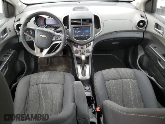 2016 Chevrolet Sonic LT with VIN 1G1JC6SH5G4112807, listed as a Copart auction lot 48377235 with 175,249 mi miles and Salvage Title. Bid and sale history available at carsss.com. Image 8.