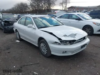 2001 Mitsubishi Galant ES with VIN 4A3AA46G51E103946, listed as a IAAI auction lot 41442116 with 153,603 mi miles. Bid and sale history available at carsss.com. Image 1.