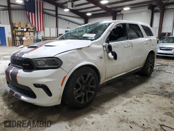 2021 Dodge Durango R/T with VIN 1C4SDJCT9MC878149, listed as a Copart auction lot 85306284 with Not provided miles and Salvage title. Bid and sale history available at DreamBid. Image 1.