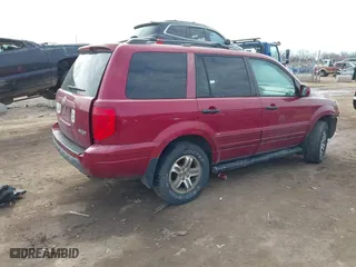 2003 Honda Pilot EX with VIN 2HKYF18543H556374, listed as a IAAI auction lot 41748467 with 207,343 mi miles. Bid and sale history available at carsss.com. Image 4.