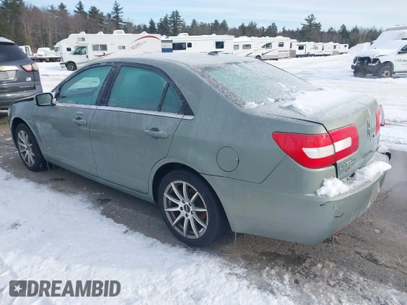 2008 Lincoln MKZ with VIN 3LNHM28T78R634477, listed as a IAAI auction lot 41412692 with 84,789 mi miles. Bid and sale history available at carsss.com. Image 3.