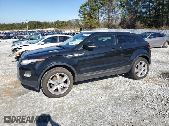 2013 Land Rover Range Rover Evoque Pure Plus with VIN SALVP1BG0DH734994, listed as a Copart auction lot 43455895 with 121,382 mi miles and Clean title. Bid and sale history available at DreamBid. Image 1.
