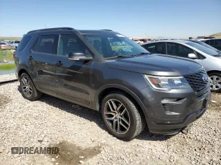 2018 Ford Explorer Sport with VIN 1FM5K8GT0JGB31061, listed as a Copart auction lot 58143375 with 97,149 mi miles and Salvage title. Bid and sale history available at DreamBid. Image 4.