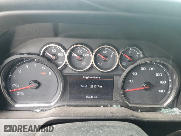 2019 Chevrolet Silverado 1500 RST with VIN 1GCUYEED6KZ415065, listed as a Copart auction lot 51276005 with 89,646 mi miles and Salvage Title. Bid and sale history available at DreamBid. Image 9.